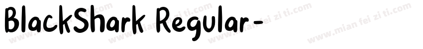 BlackShark Regular字体转换